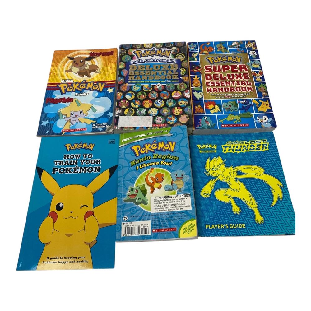 Pokémon Handbook lots of 6